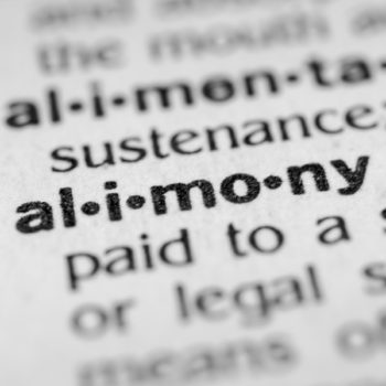 Alimony Reductions